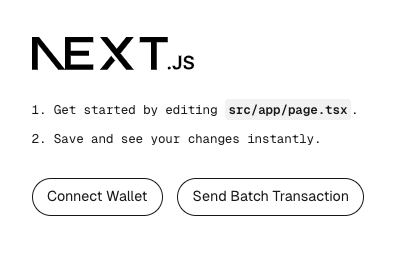 SDK 7702 initial template